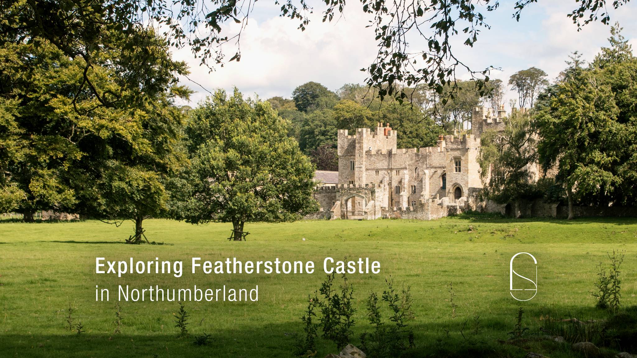 Exploring Featherstone Castle in Northumberland