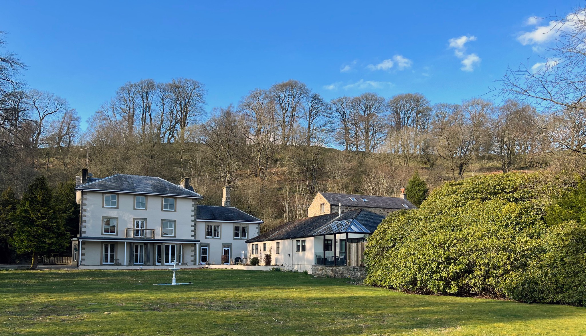 Exterior view of Lovelady Shield Hotel in Cumbria